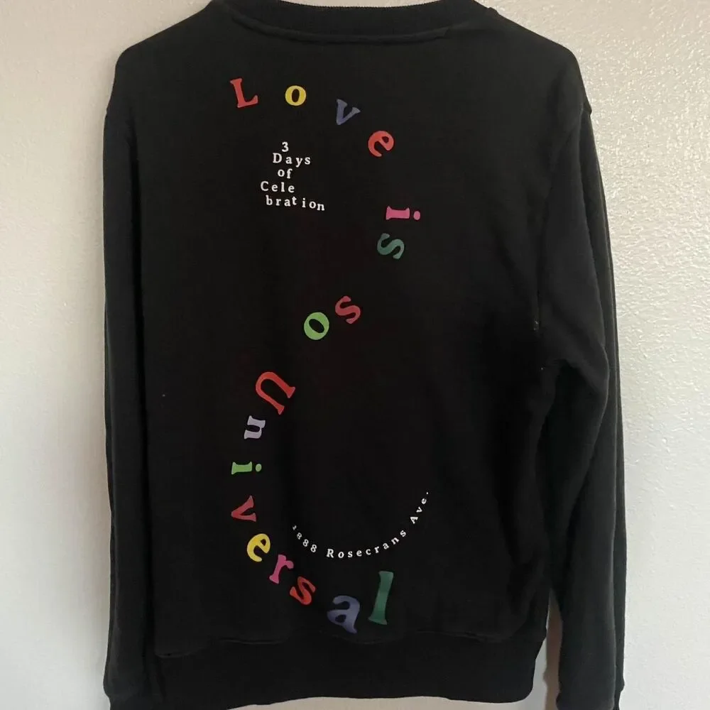 True-religion Men's Black Sweatshirt